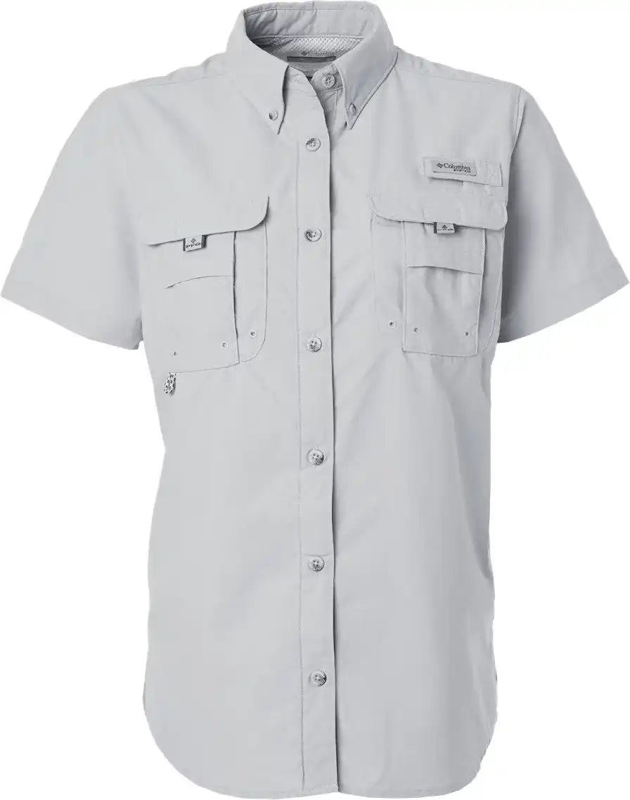 Columbia 212473 Women’s Pfg Bahamaâ„¢ Short Sleeve Shirt - Cool Grey