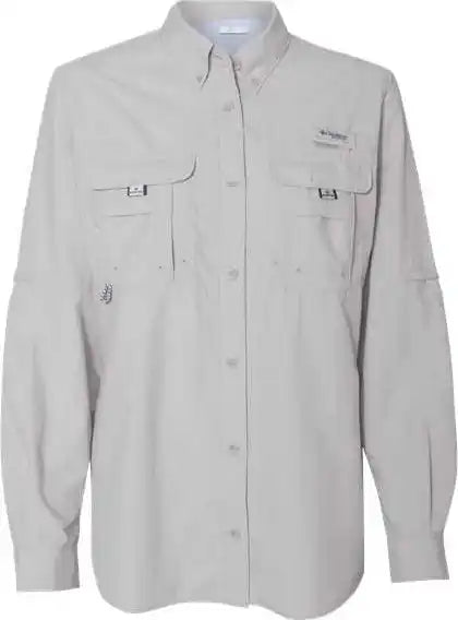 Columbia 212474 Women’s Pfg Bahama Long Sleeve Shirt - Cool Gray