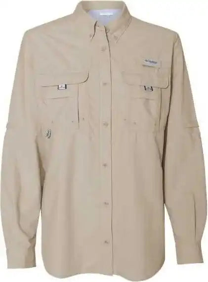 Columbia 212474 Women’s Pfg Bahama Long Sleeve Shirt - Fossil
