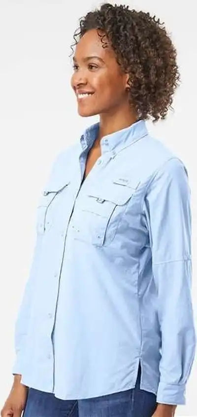 Columbia 212474 Women’s Pfg Bahama Long Sleeve Shirt Sail