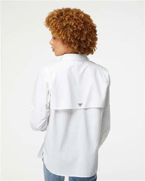 Columbia 212474 Women’s Pfg Bahama™ Shirt - White