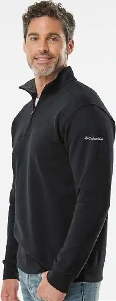 Columbia 212475 Hart Mountain Ii Half Zip Pullover - Black