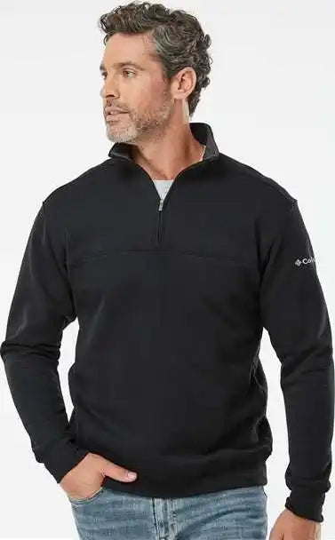 Columbia 212475 Hart Mountain Ii Half Zip Pullover - Black
