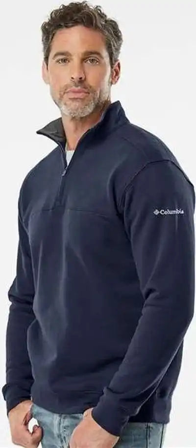 Columbia 212475 Hart Mountain Ii Half Zip Pullover - Collegiate Navy