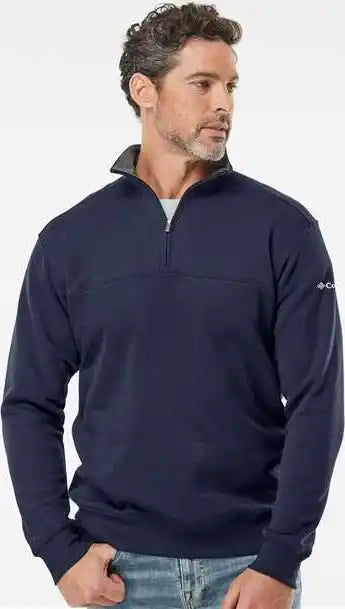 Columbia 212475 Hart Mountain Ii Half Zip Pullover - Collegiate Navy