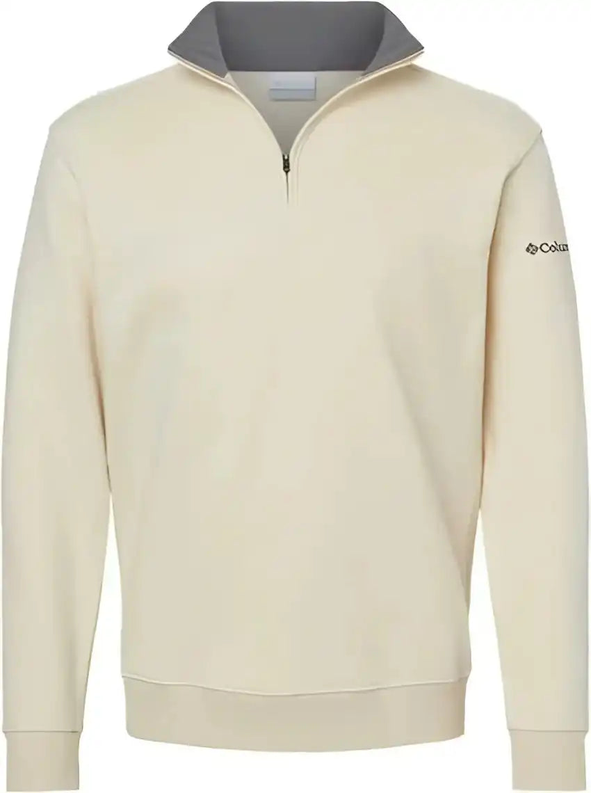 Columbia 212475 Hart Mountain Ii Half Zip Pullover Oatmeal Heather