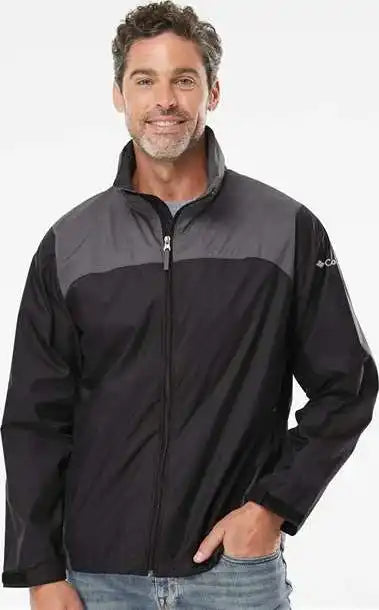 Columbia 212476 Glennaker Lake Ii Rain Jacket - Black City Gray