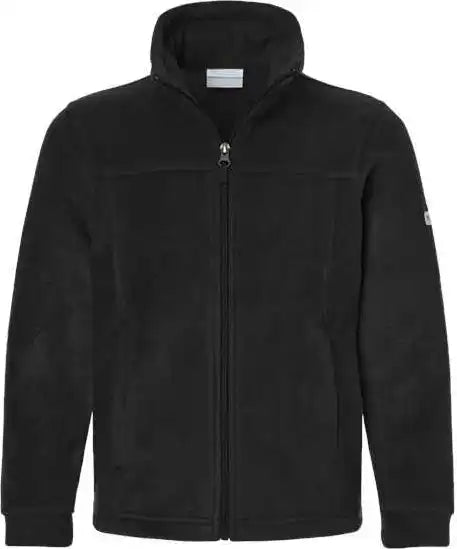 Columbia 212479 Youth Steens Mountain Ii Fleece Full Zip Jacket Black
