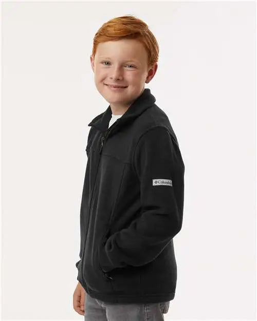 Columbia 212479 Youth Steens Mountain™ Ii Fleece Full-zip Jacket - Black