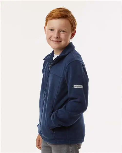 Columbia 212479 Youth Steens Mountainâ„¢ Ii Fleece Full-zip Jacket - Collegiate Navy
