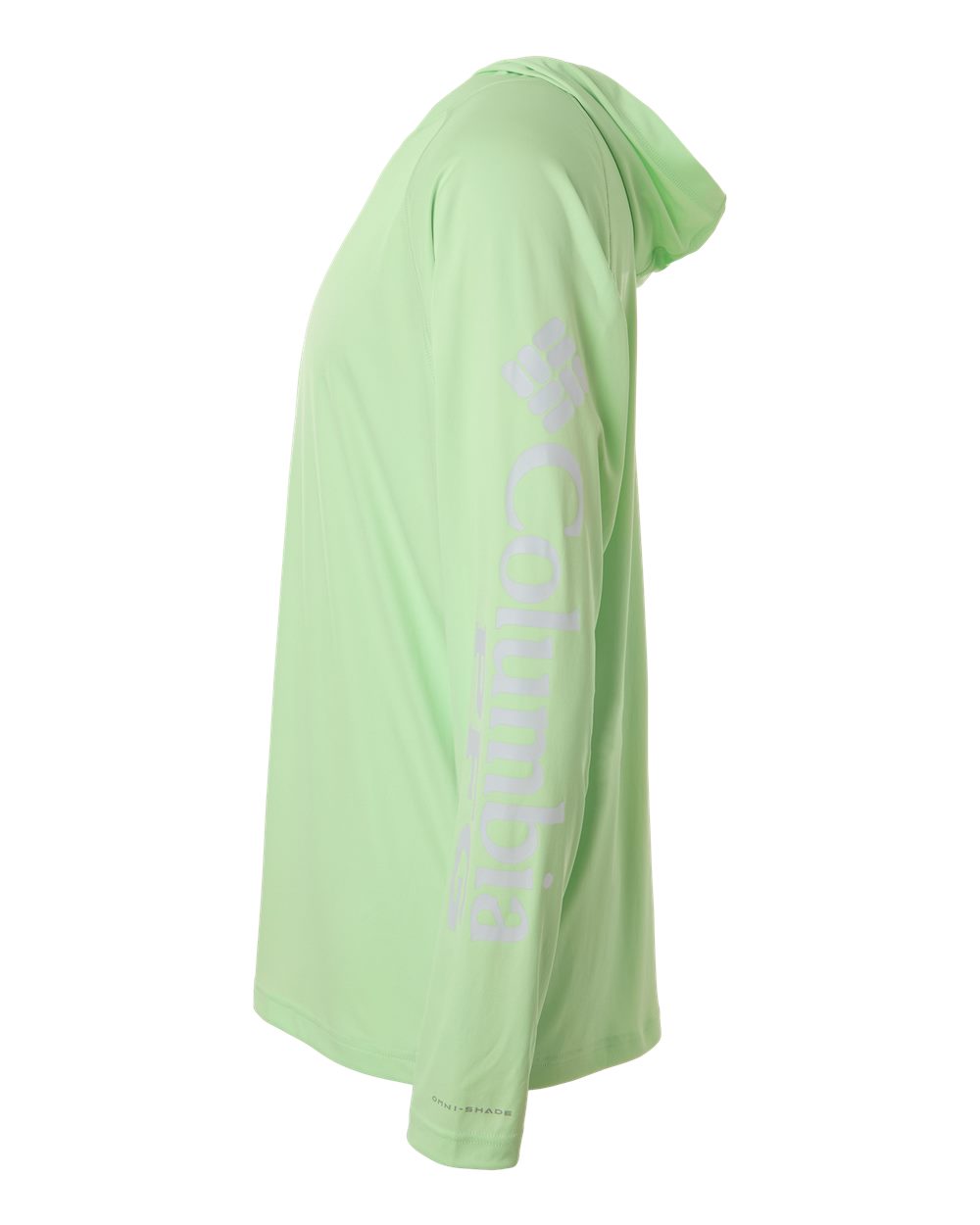 Columbia 212482 Pfg Terminal Tackle Hooded Long Sleeve T-shirt - Key West Cool Grey