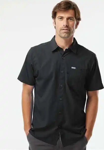 Columbia 212484 Pfg Slack Tide Camp Shirt Black