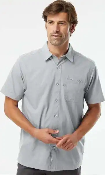 Columbia 212484 Pfg Slack Tide Camp Shirt Cool Gray
