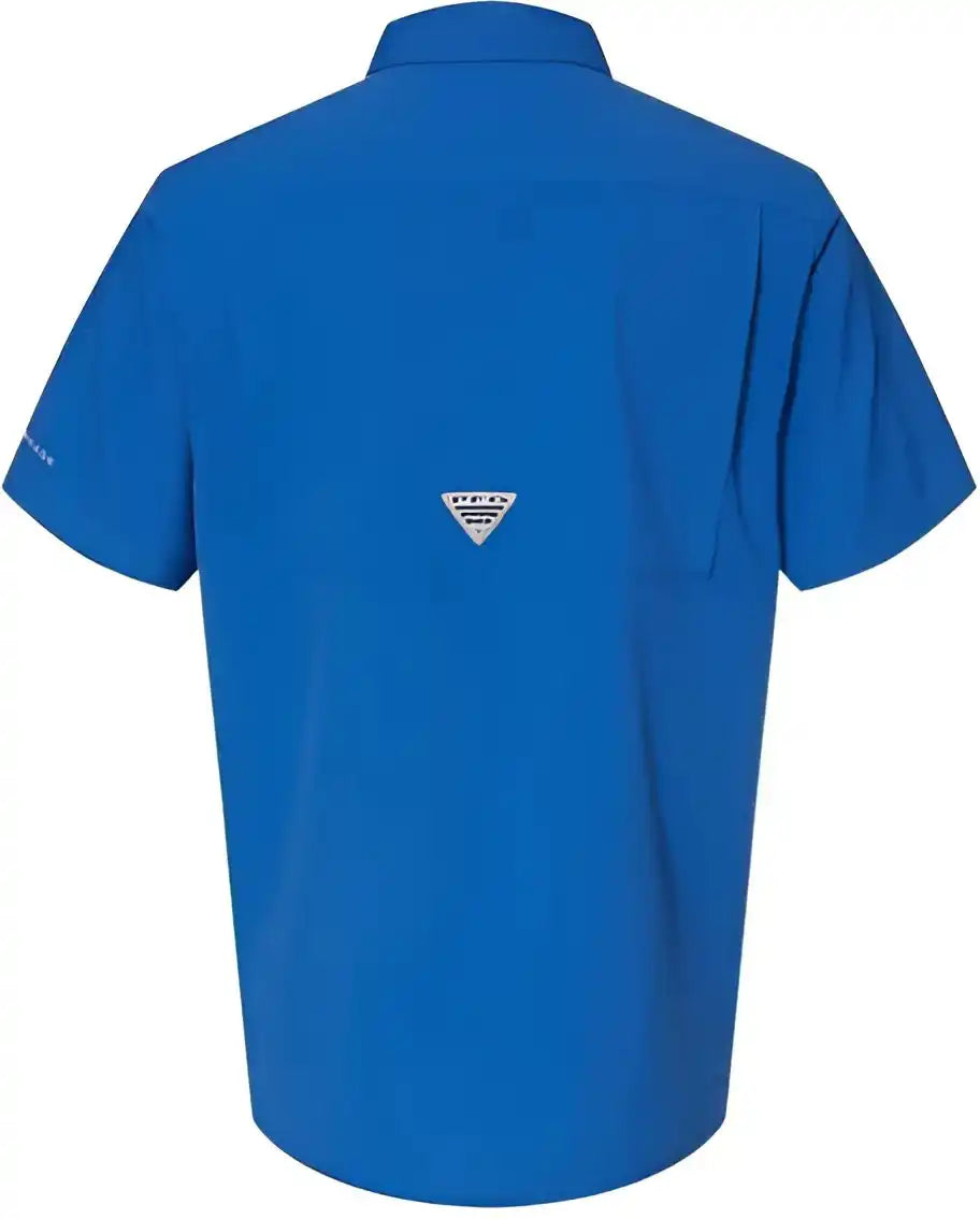 Columbia 212484 Pfg Slack Tide Camp Shirt Vivid Blue