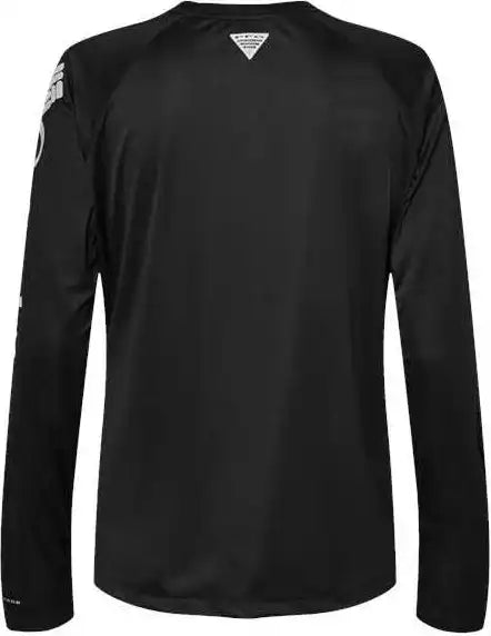 Columbia 212485 Women’s Pfg Tidal Tee Ii Long Sleeve - Black Cirrus Gray