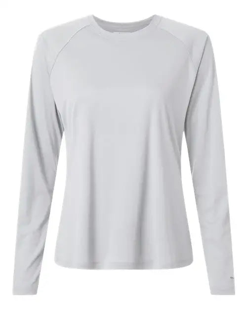 Columbia 212485 Women’s Pfg Tidal Tee™ Ii Long Sleeve - Cool Grey Vivid Blue