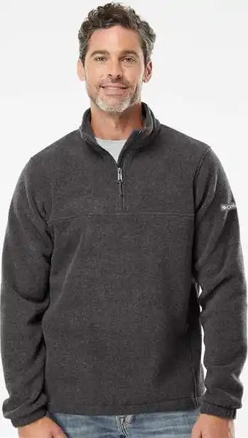Columbia 212486 Steens Mountain Half Zip Pullover - Charcoal Heather