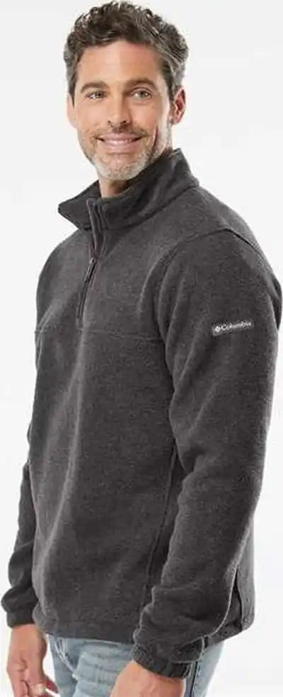 Columbia 212486 Steens Mountain Half Zip Pullover - Charcoal Heather