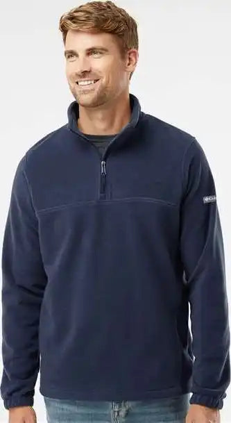Columbia 212486 Steens Mountain Half Zip Pullover - Collegiate Navy