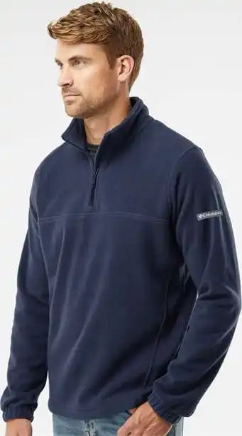 Columbia 212486 Steens Mountain Half Zip Pullover - Collegiate Navy
