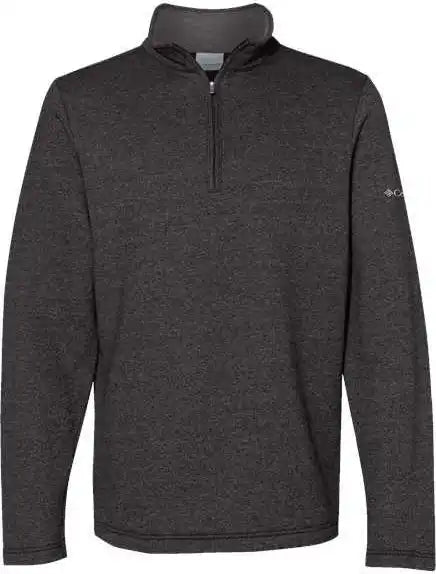 Columbia 212487 Great Hart Mountain Iii Half-zip Pullover - Black Heather