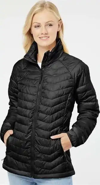 Columbia 212490 Women’s Powder Lite Ii Full Zip Jacket Black
