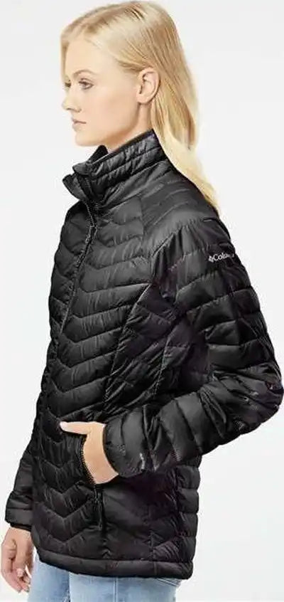 Columbia 212490 Women’s Powder Lite Ii Full Zip Jacket Black