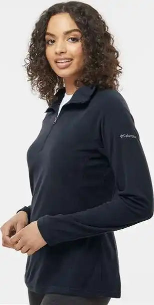 Columbia 212495 Women’s Glacial Iv Quarter Fleece Pullover Black
