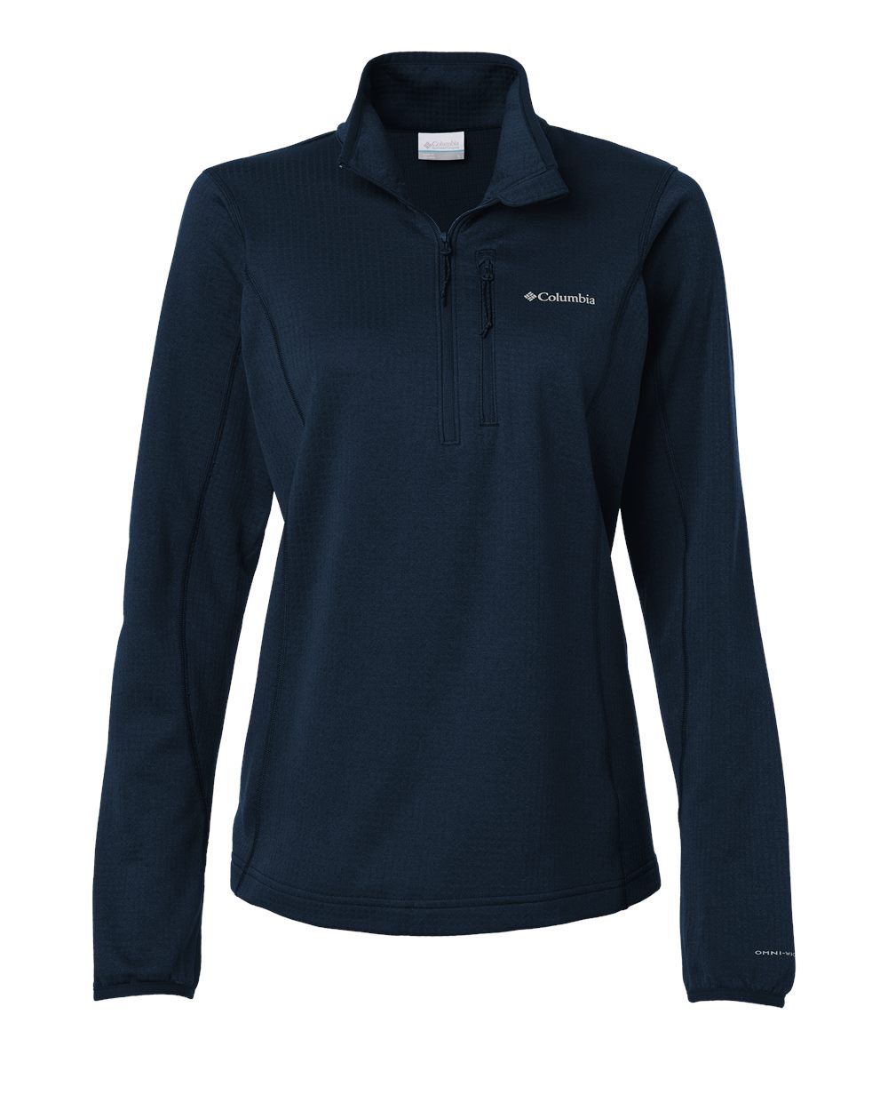 Columbia 213624 Women’s Essential Hike Grid Fleece Half-zip Pullover - Collegiate Navy