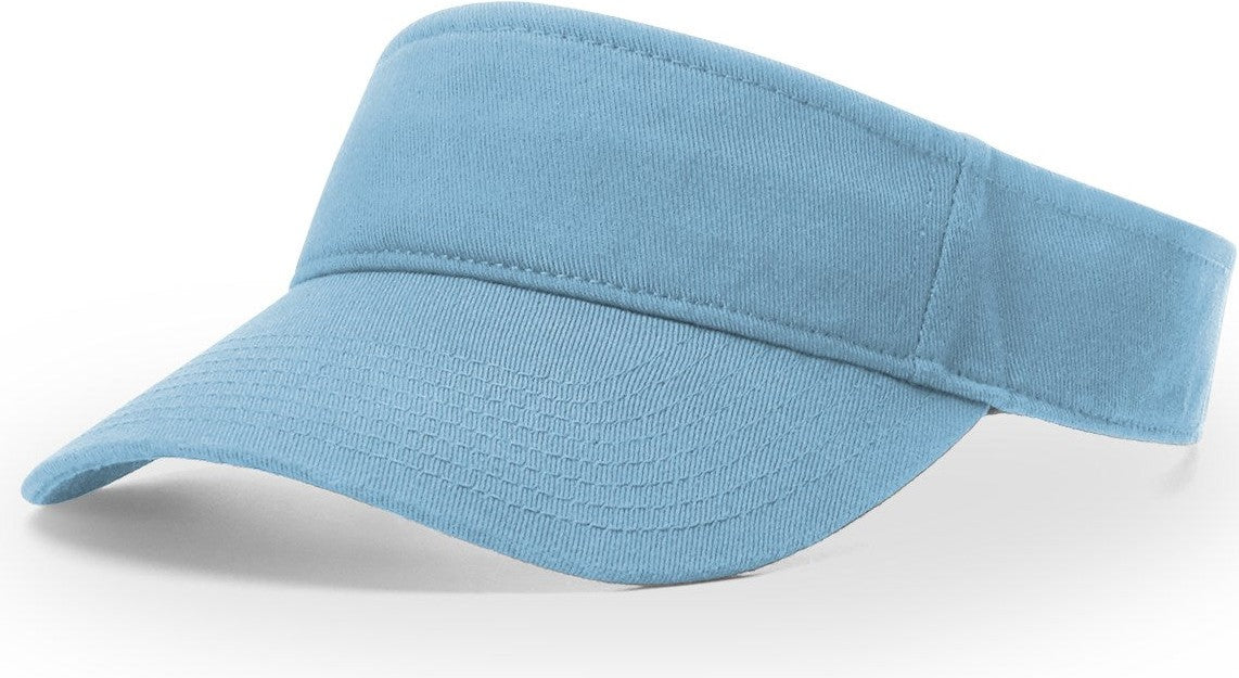 Columbia Blue Garment Washed Visor