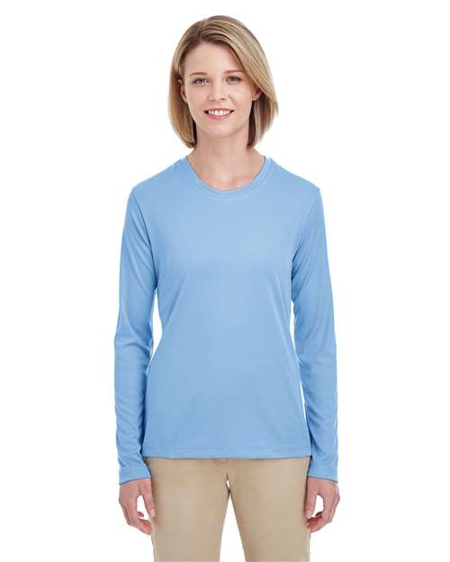 Columbia Blue Women&#39;s Cool &amp; Dry Performance Long-Sleeve Top - 8622W