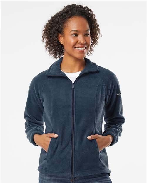 Columbia Navy Women’s Benton Springs™ Fleece Full-Zip Jacket - 212470