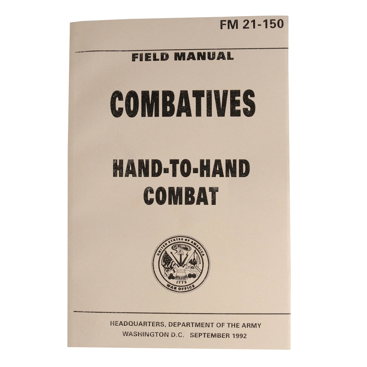 Combative Hand-to-hand Combat Fm21-150 Manual