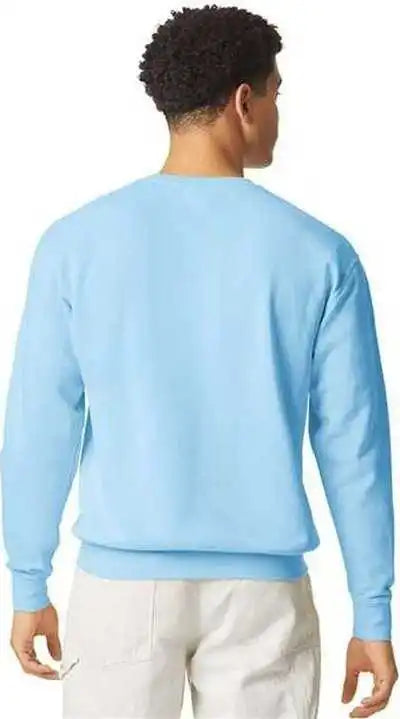Comfort Colors 1466 Garment Dyed Lightweight Fleece Crewneck Sweatshirt - Hydrangea