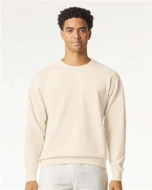 Comfort Colors 1466c Garment-dyed Lightweight Fleece Crewneck Sweatshirt - 1466 - Ivory