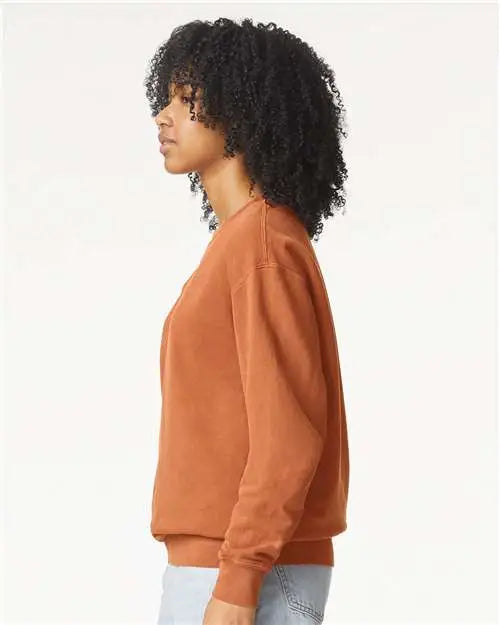 Comfort Colors 1466c Garment-dyed Lightweight Fleece Crewneck Sweatshirt - 1466 - Yam