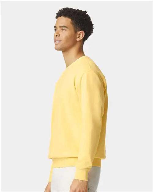 Comfort Colors 1466c Garment-dyed Lightweight Fleece Crewneck Sweatshirt - 1466 - Butter