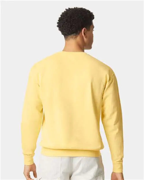 Comfort Colors 1466c Garment-dyed Lightweight Fleece Crewneck Sweatshirt - 1466 - Butter