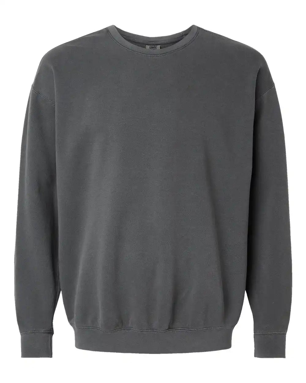 Comfort Colors 1466c Garment-dyed Lightweight Fleece Crewneck Sweatshirt - 1466 - Pepper - s