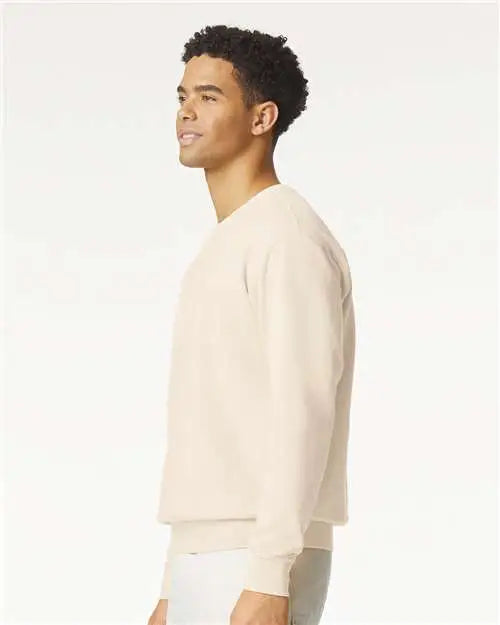 Comfort Colors 1466c Garment-dyed Lightweight Fleece Crewneck Sweatshirt - 1466 - Ivory