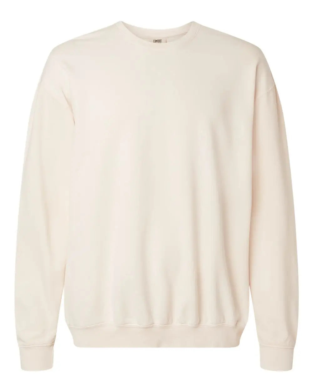Comfort Colors 1466c Garment-dyed Lightweight Fleece Crewneck Sweatshirt - 1466 - Ivory - Adult s
