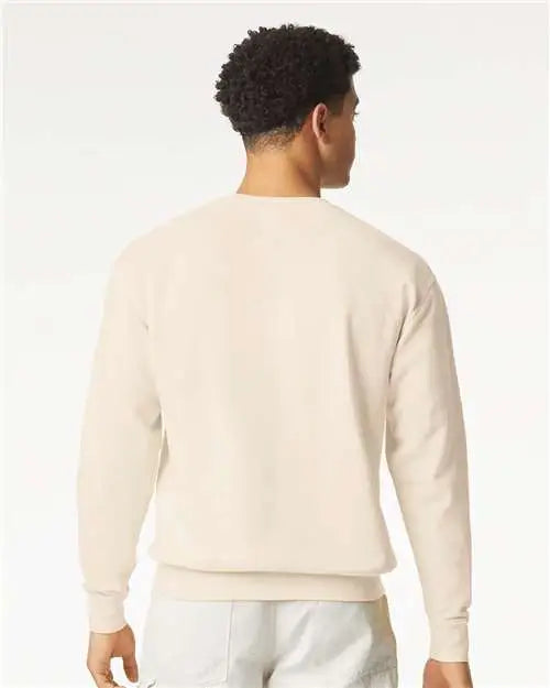 Comfort Colors 1466c Garment-dyed Lightweight Fleece Crewneck Sweatshirt - 1466 - Ivory
