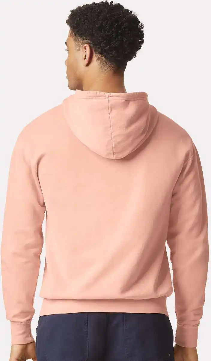 Comfort Colors 1467 Garment Dyed Lightweight Fleece Hooded Sweatshirt Peachy
