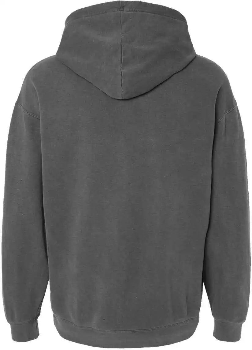 Comfort Colors 1467 Garment Dyed Lightweight Fleece Hooded Sweatshirt - Pepper