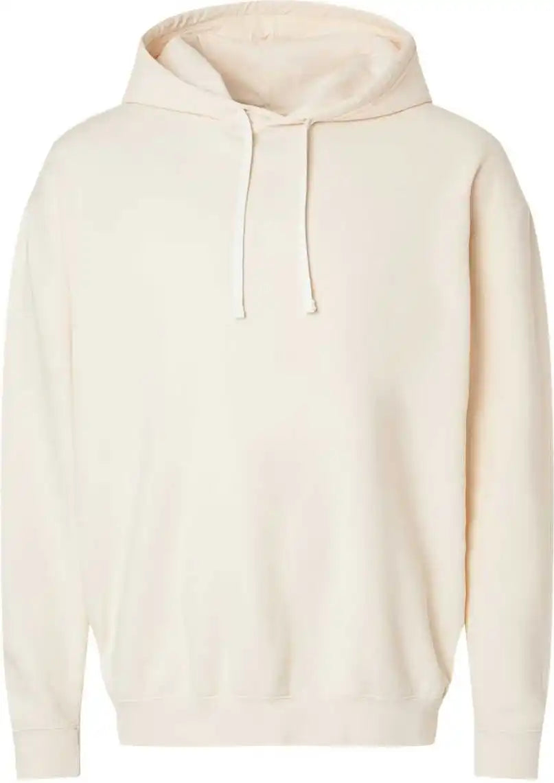 Comfort Colors 1467 Garment Dyed Lightweight Fleece Hooded Sweatshirt Ivory