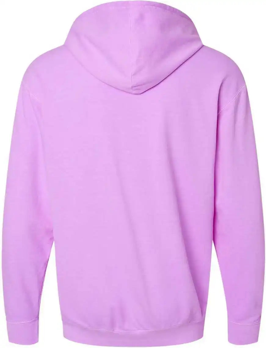 Comfort Colors 1467 Garment Dyed Lightweight Fleece Hooded Sweatshirt Neon Violet