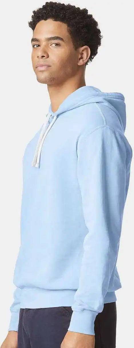 Comfort Colors 1467 Garment Dyed Lightweight Fleece Hooded Sweatshirt Hydrangea