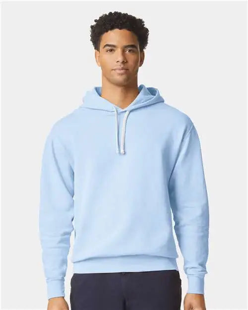 Comfort Colors 1467c Garment-dyed Lightweight Fleece Hooded Sweatshirt - 1467 - Hydrangea