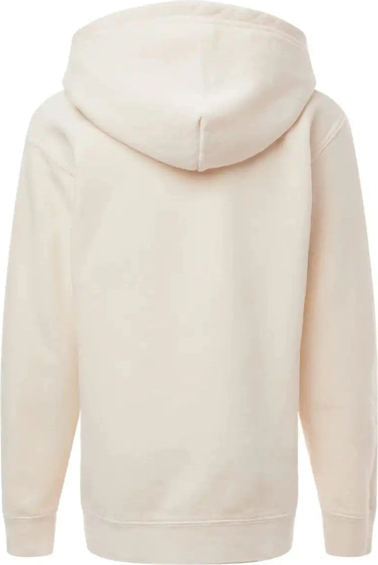 Comfort Colors 1467y Garment-dyed Youth Lightweight Fleece Hooded Sweatshirt - Ivory - Xs