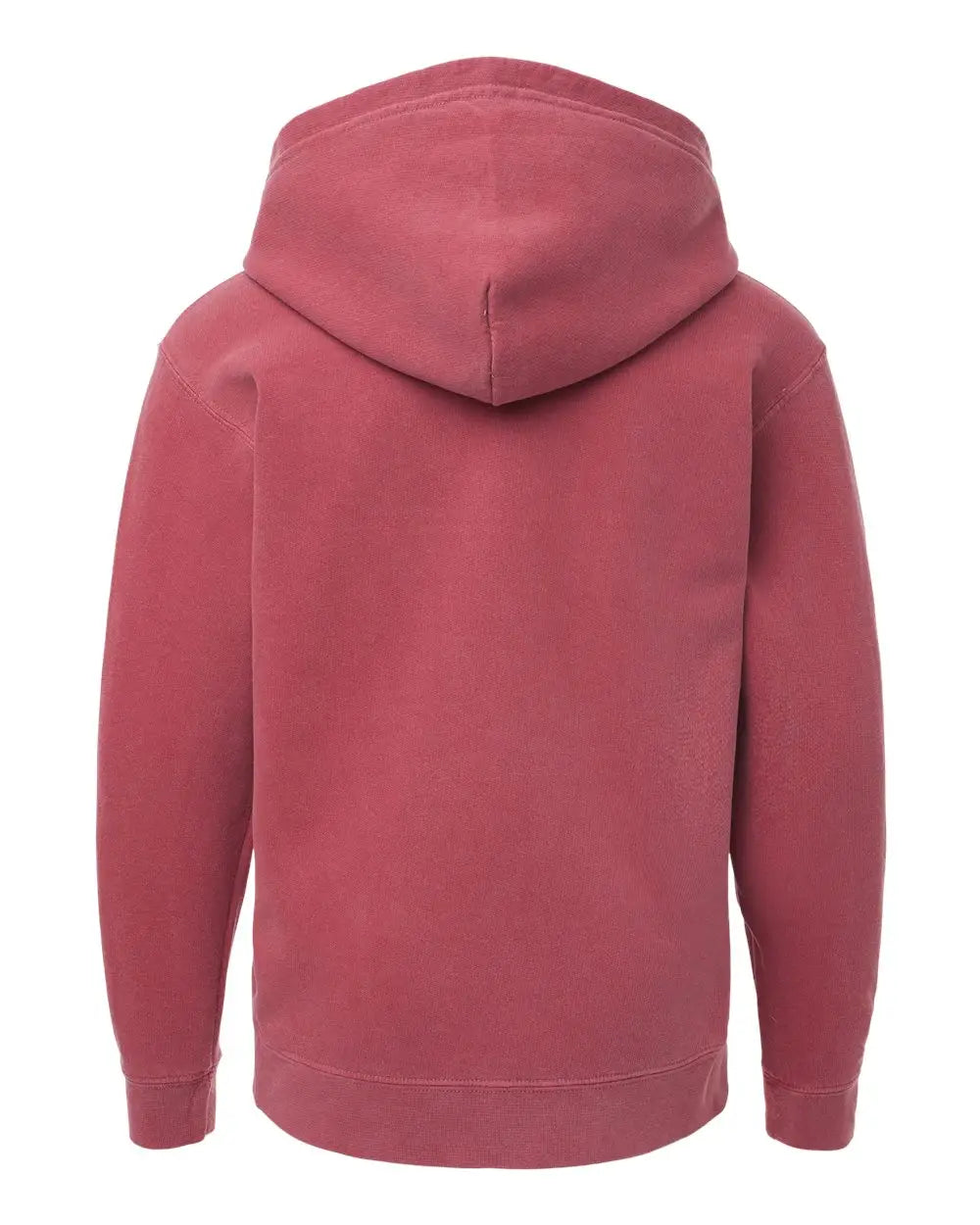 Comfort Colors 1467y Garment-dyed Youth Lightweight Fleece Hooded Sweatshirt - Crimson